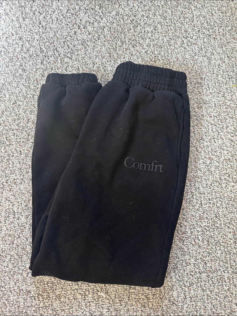 Comfort Women's Black Jogger Track Pants